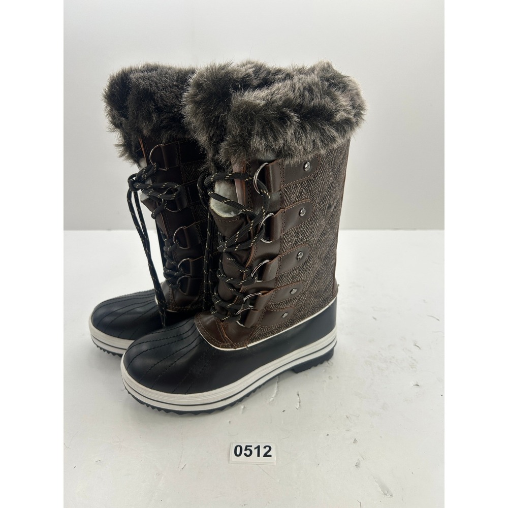Sporto Duck Boots Womens 5 Brown